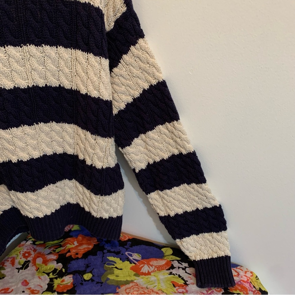 Vintage Liz Sport Chunky Cable Knit Sweater - Picture 4 of 7
